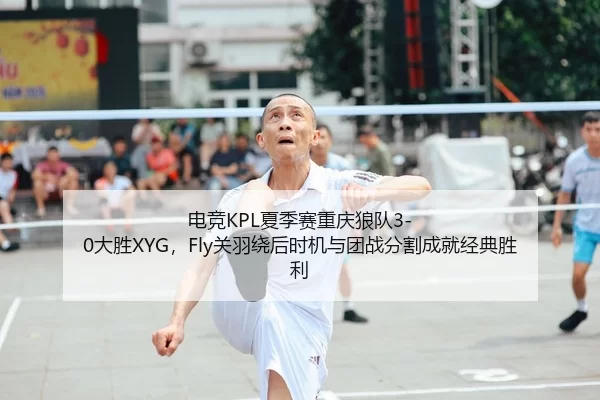 电竞KPL夏季赛重庆狼队3-0大胜XYG，Fly关羽绕后时机与团战分割成就经典胜利